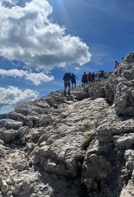 Le Cinque Torri e Nuvolau, con rifugio Averau