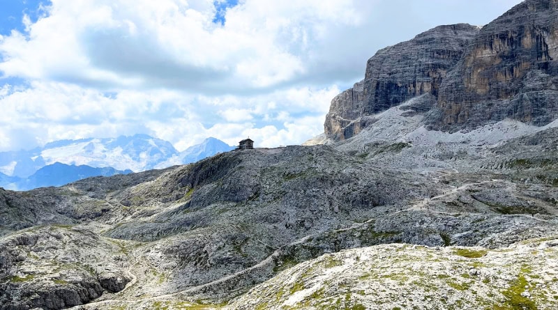 escursione al Rifugio Kostner al Piz Boé