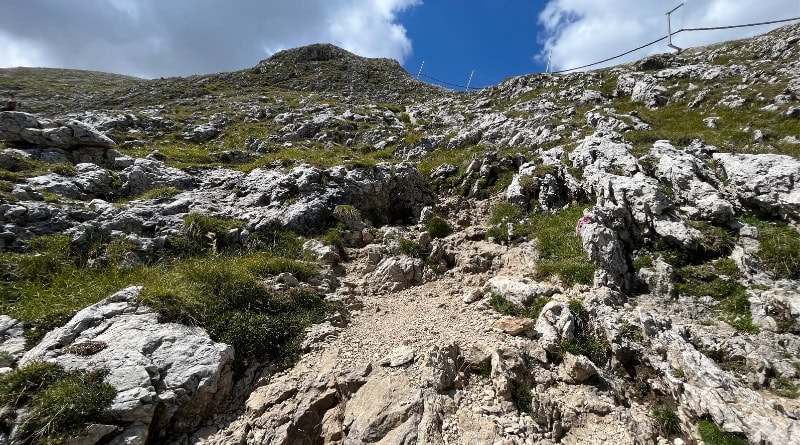 escursione al Rifugio Kostner al Piz Boé
